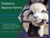 Teaberry Alpaca Farm Gift Card